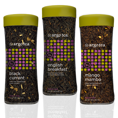 Argo Tea packaging