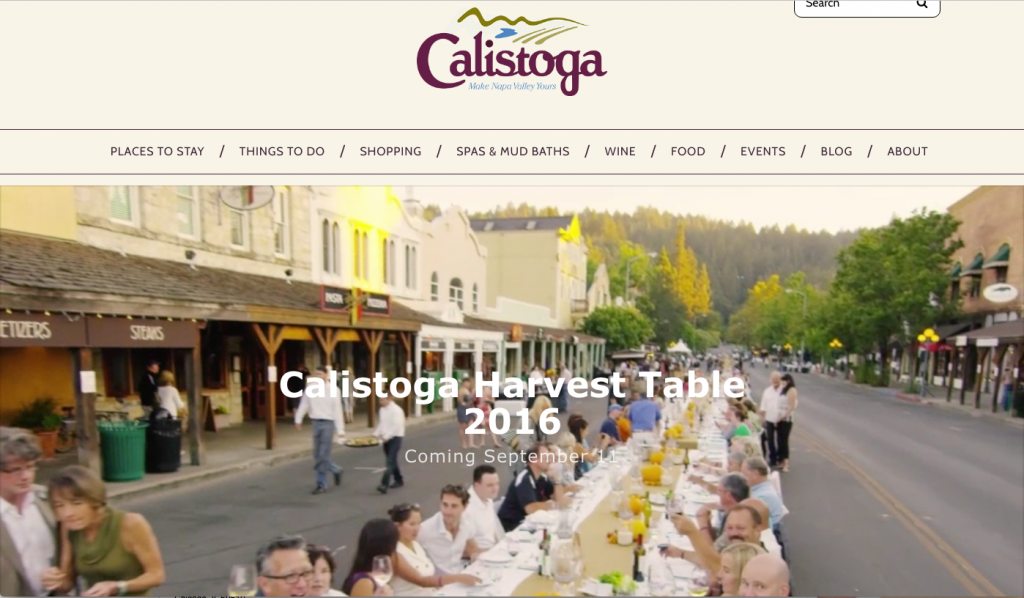 Calistoga Travel Site
