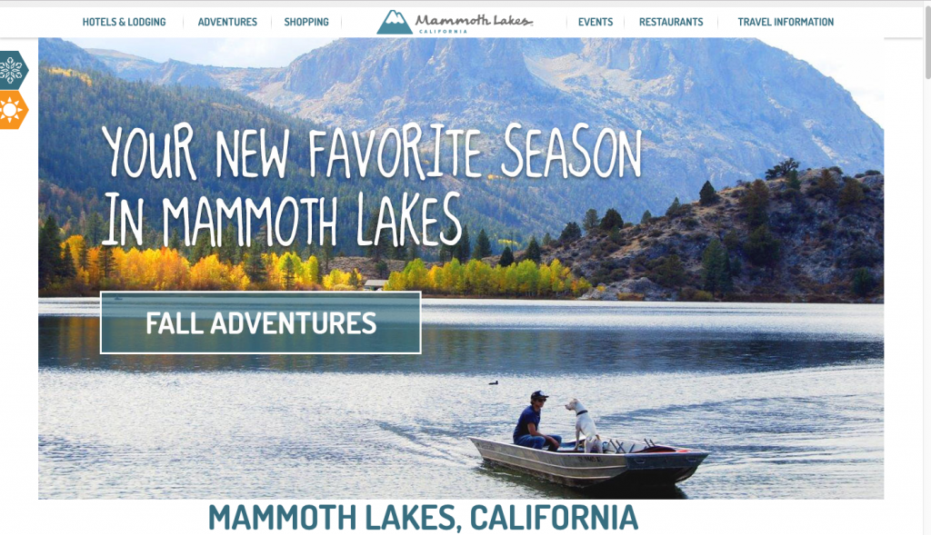 Mammoth Lakes travel site